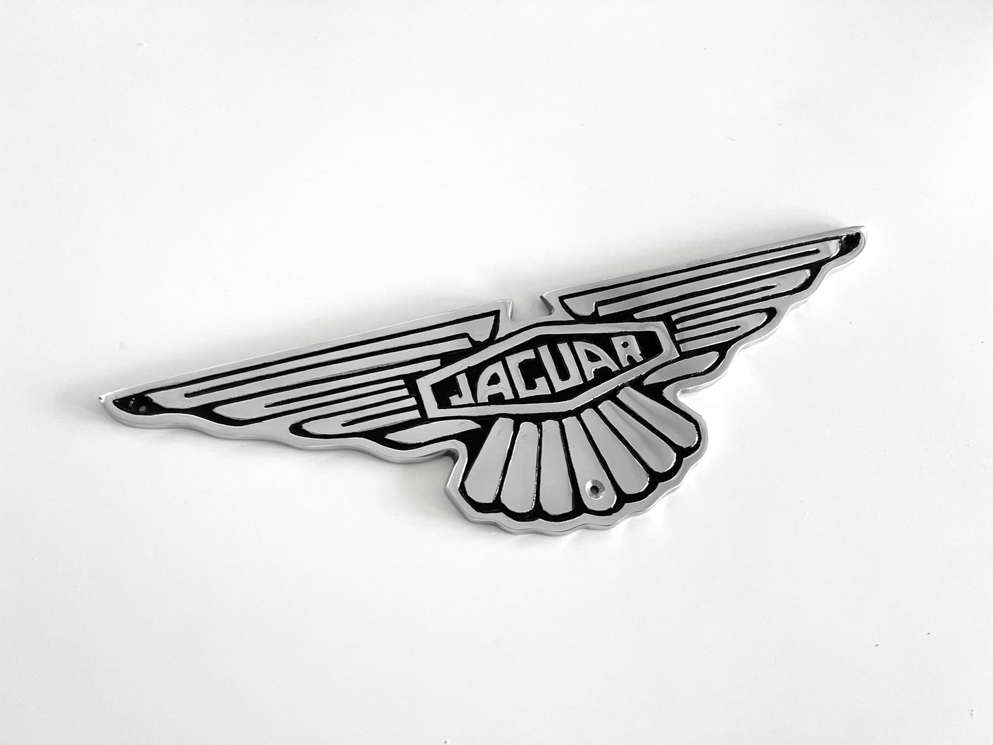 Jaguar Wings Metal Logo Sign #A81