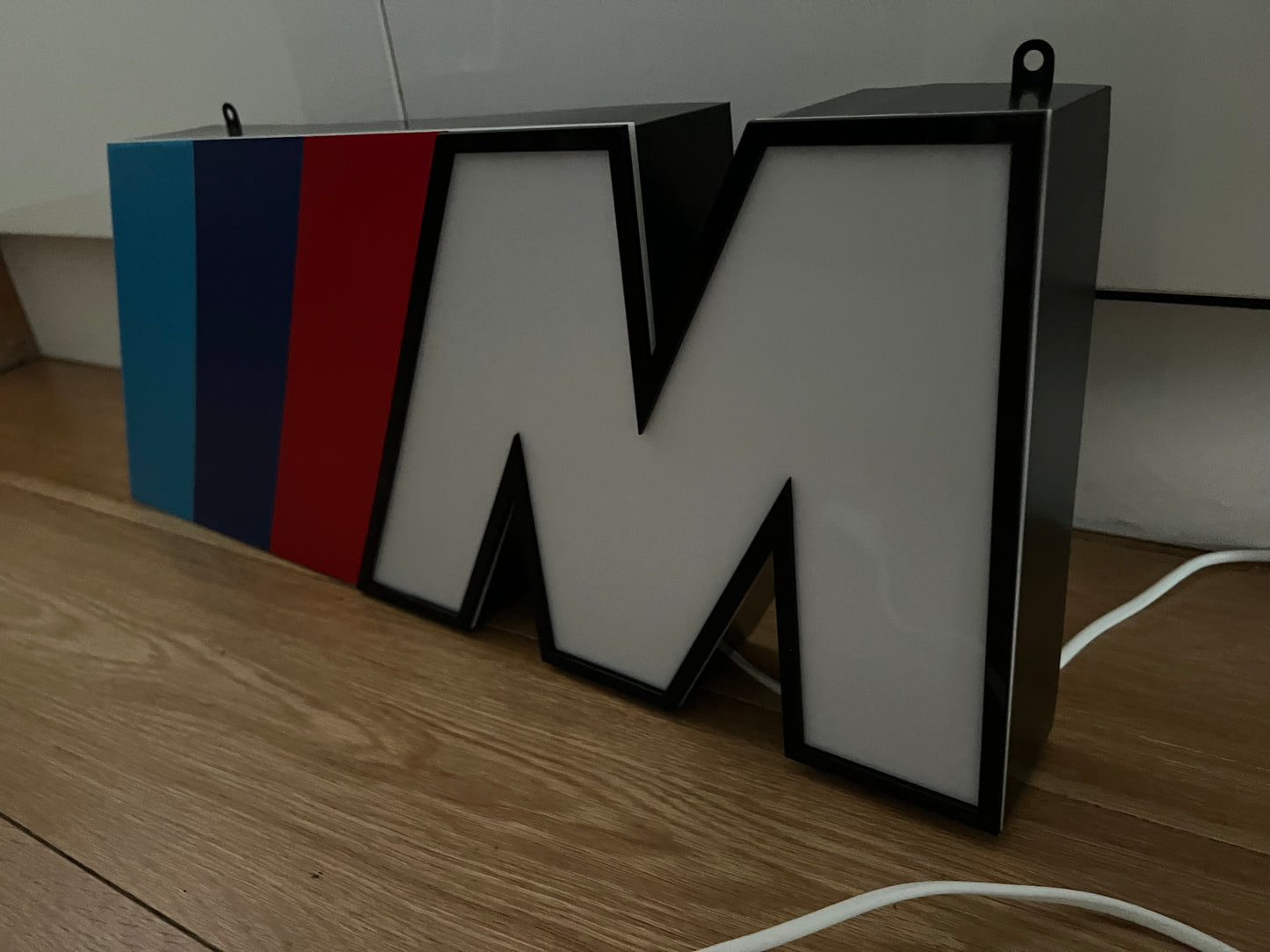 BMW M Power Illuminated Logo Sign #B12