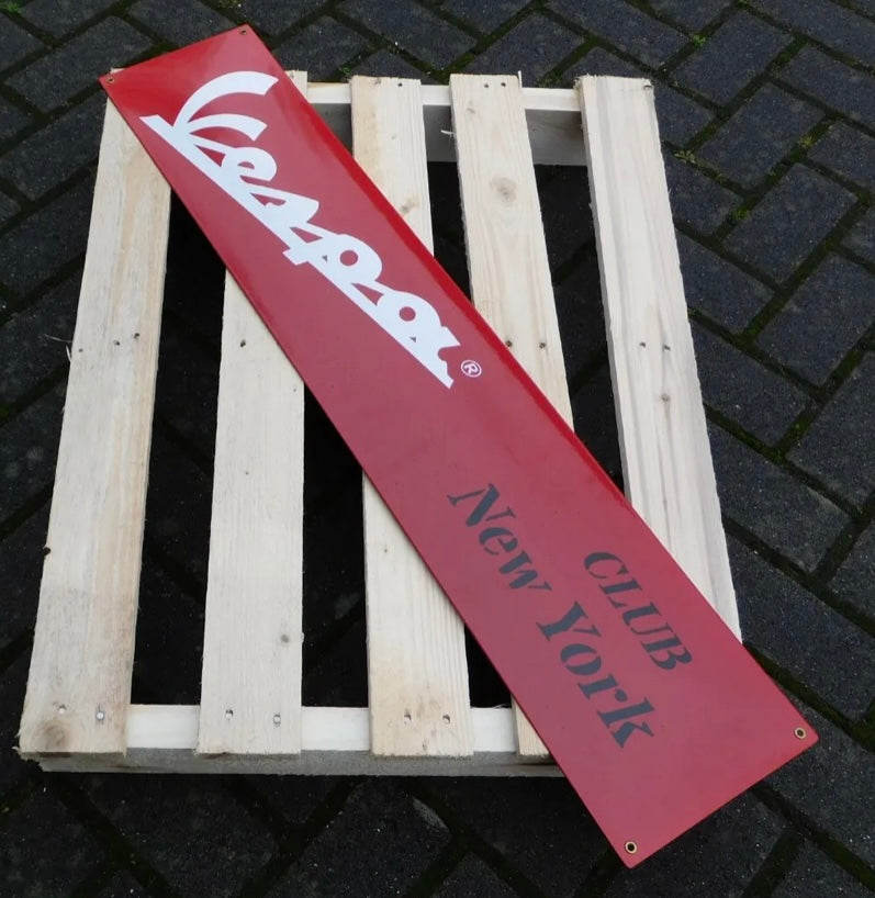 Vespa Enamel Sign #A71