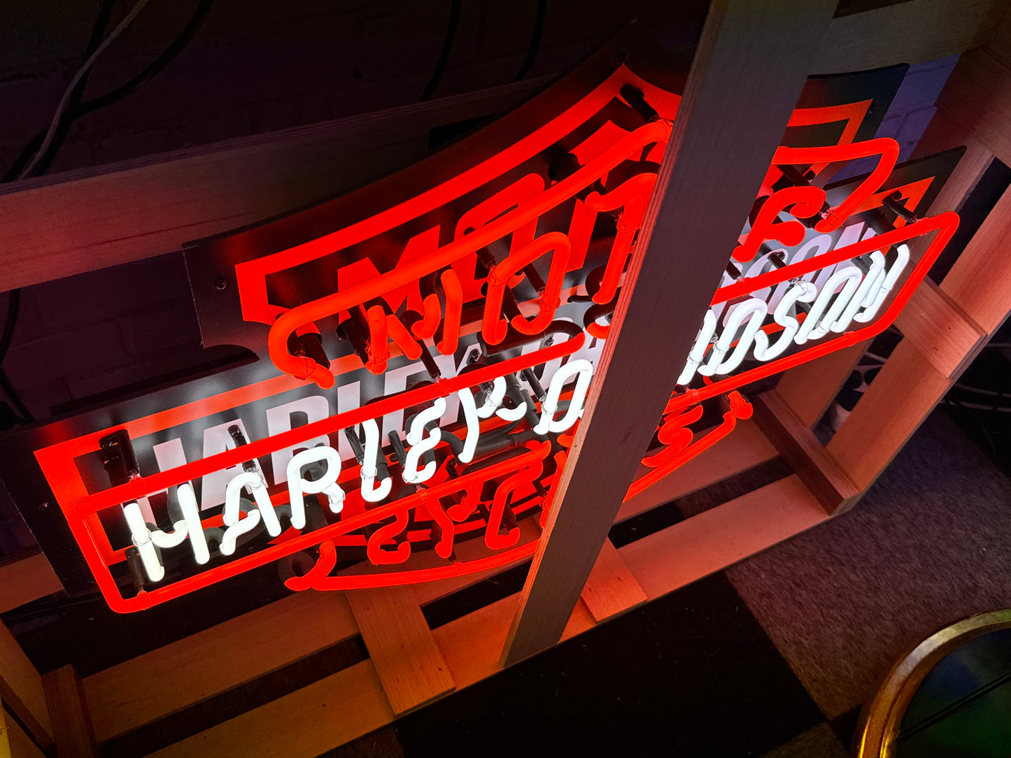 Harley Davidson Motorcycles Neon Sign #N46