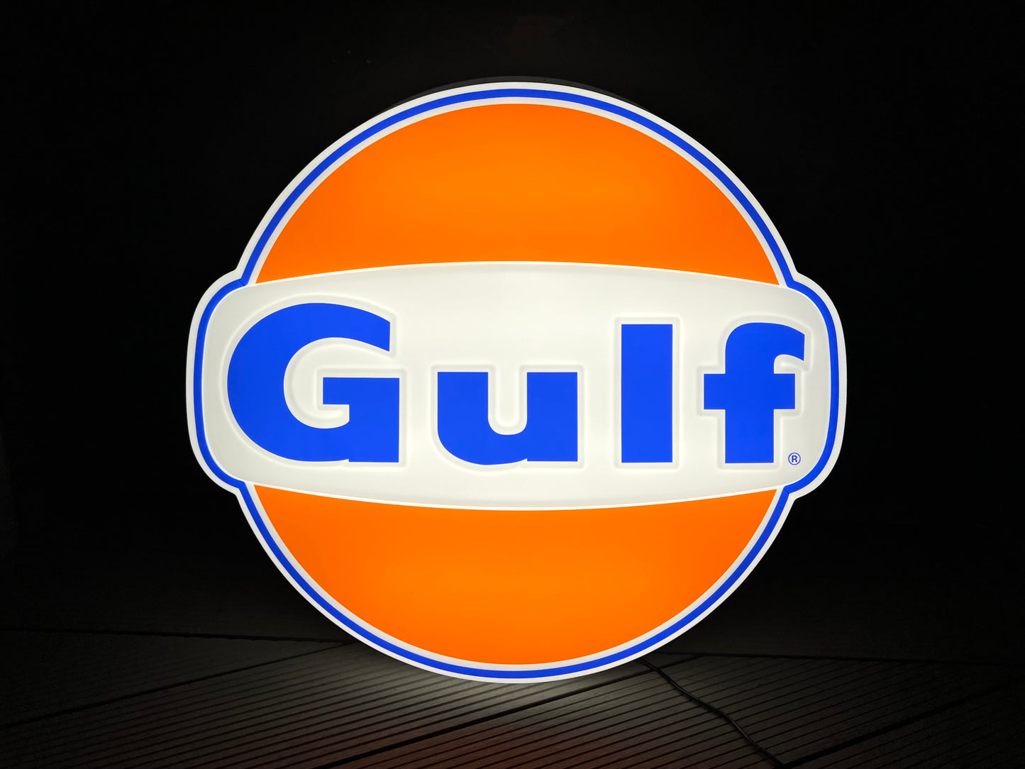 Gulf Illuminated Sign #B37