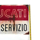 Ducati Vintage Metal Sign #A26