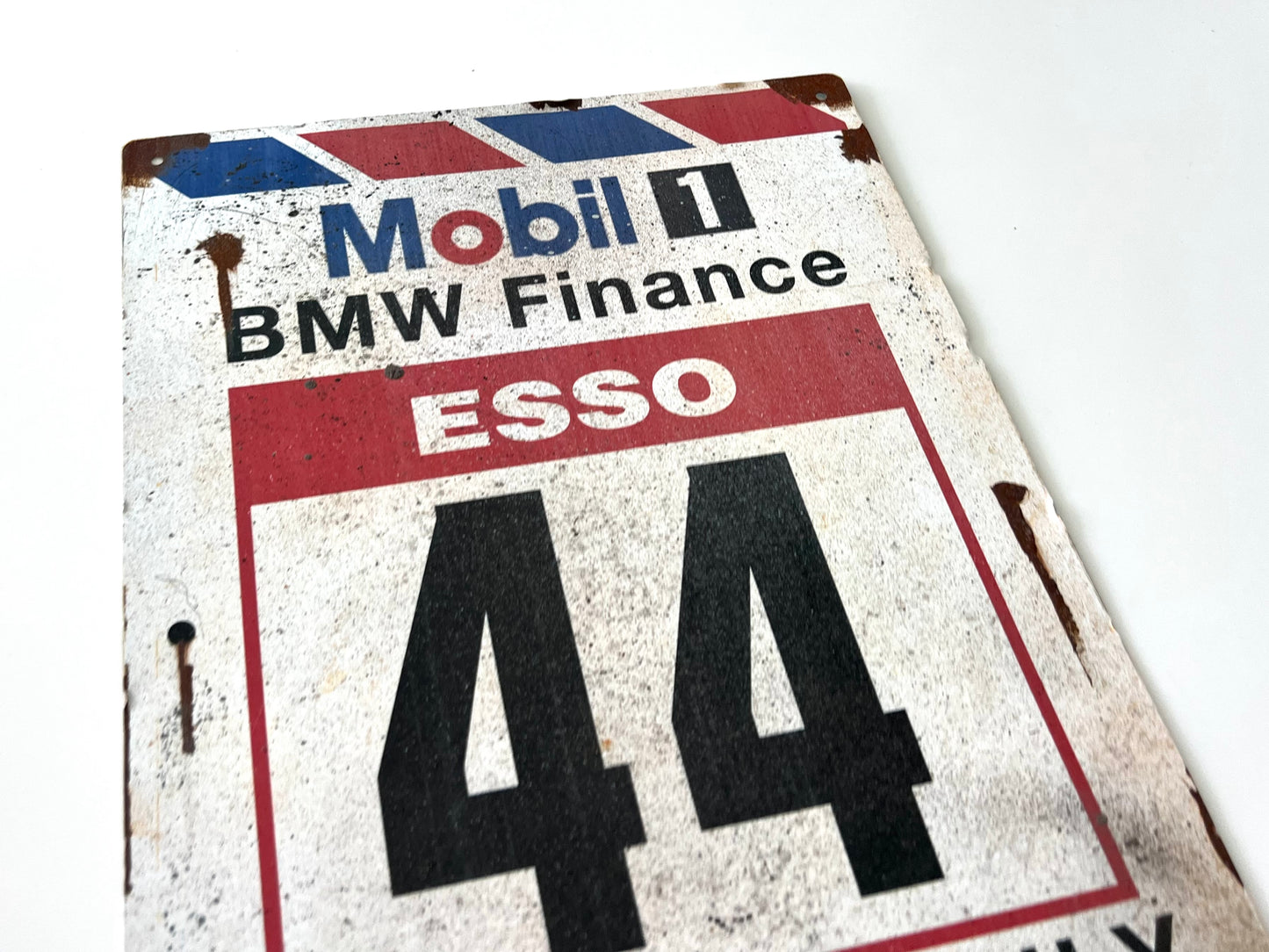 BMW Mobil 1 Esso Vintage Metal Sign #A19