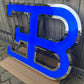 Bugatti EB Illuminated Logo Sign #D2
