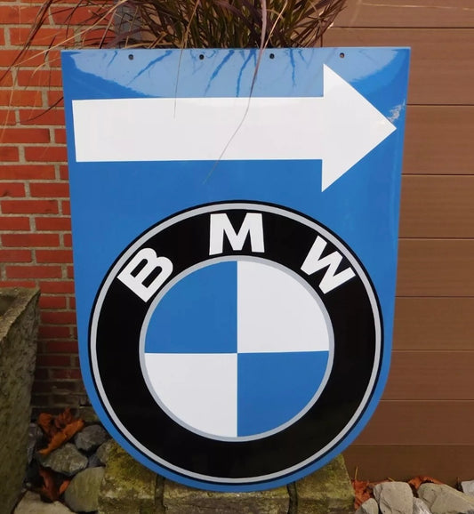 BMW Enamel Sign #A17
