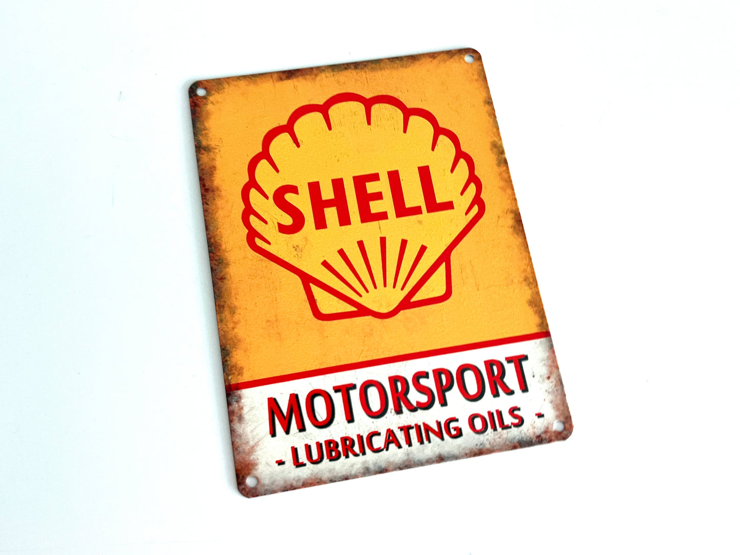 Shell Lubricant Metal Sign #A99