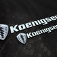 Koenigsegg Illuminated Sign #D45