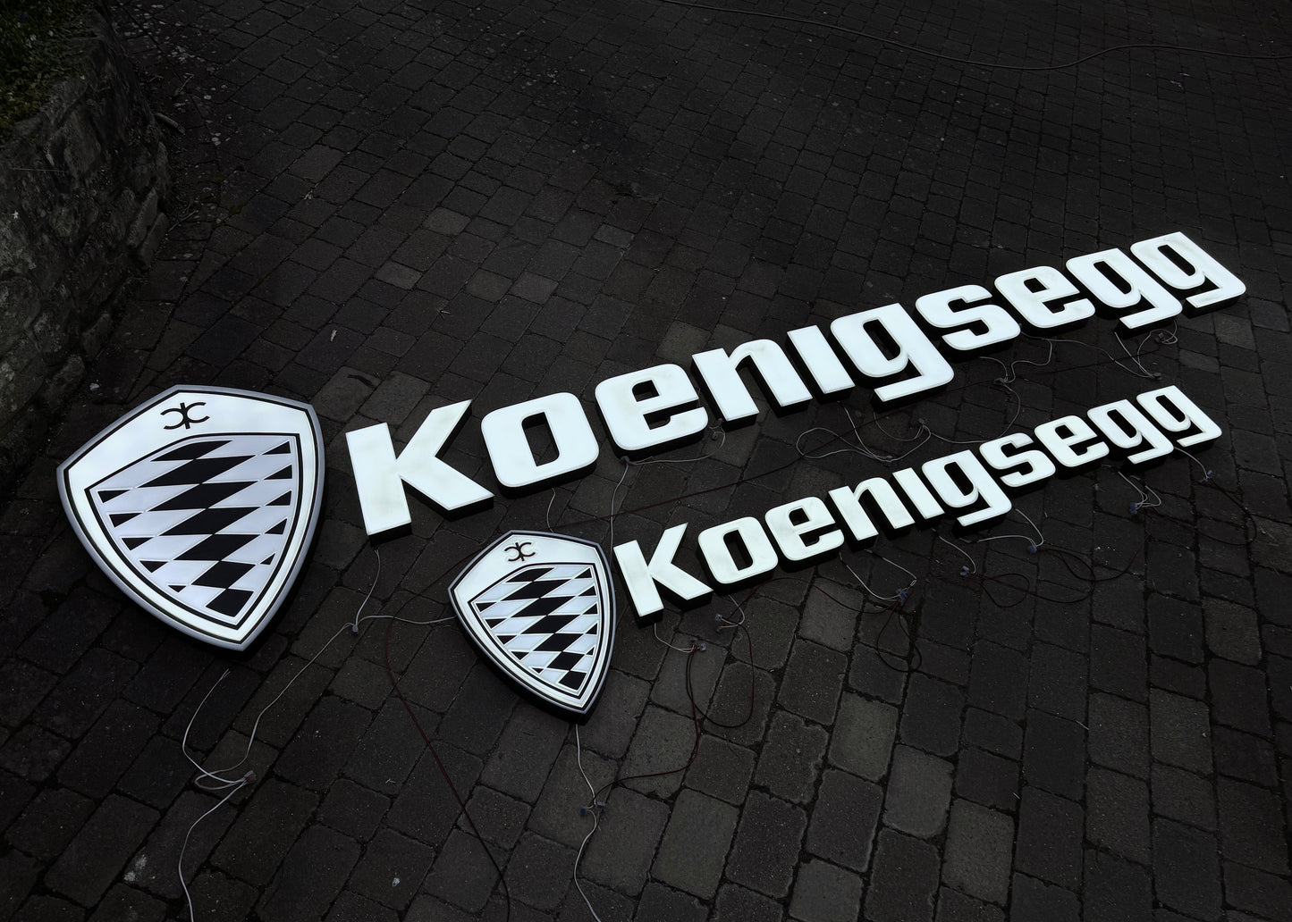 Koenigsegg Illuminated Sign #D45