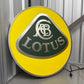 Lotus Illuminated Dealership Crest Logo Sign #D54