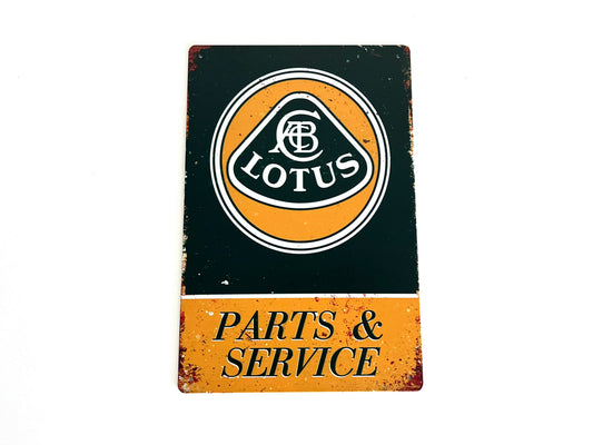 Lotus Metal Sign #A86