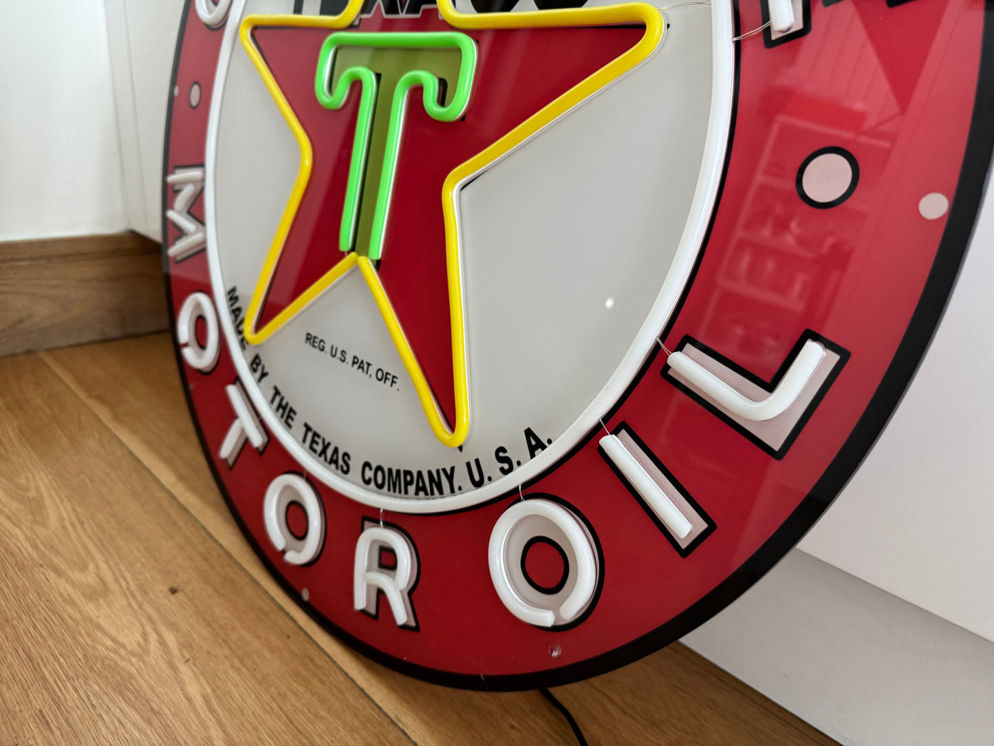 Texaco Gasoline Motor Oil Neon Sign #N143