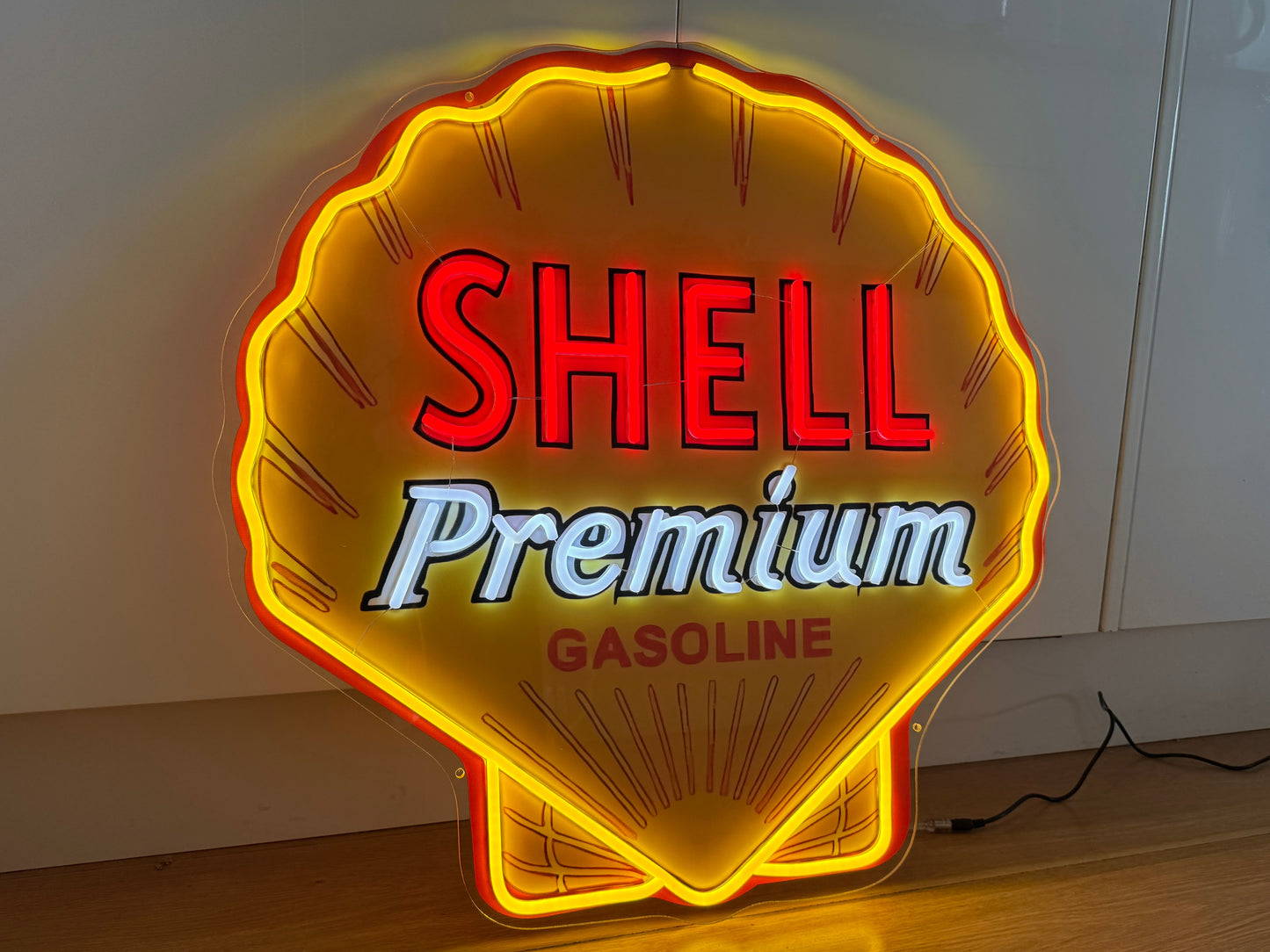 Shell Premium Gas Neon Sign #N137