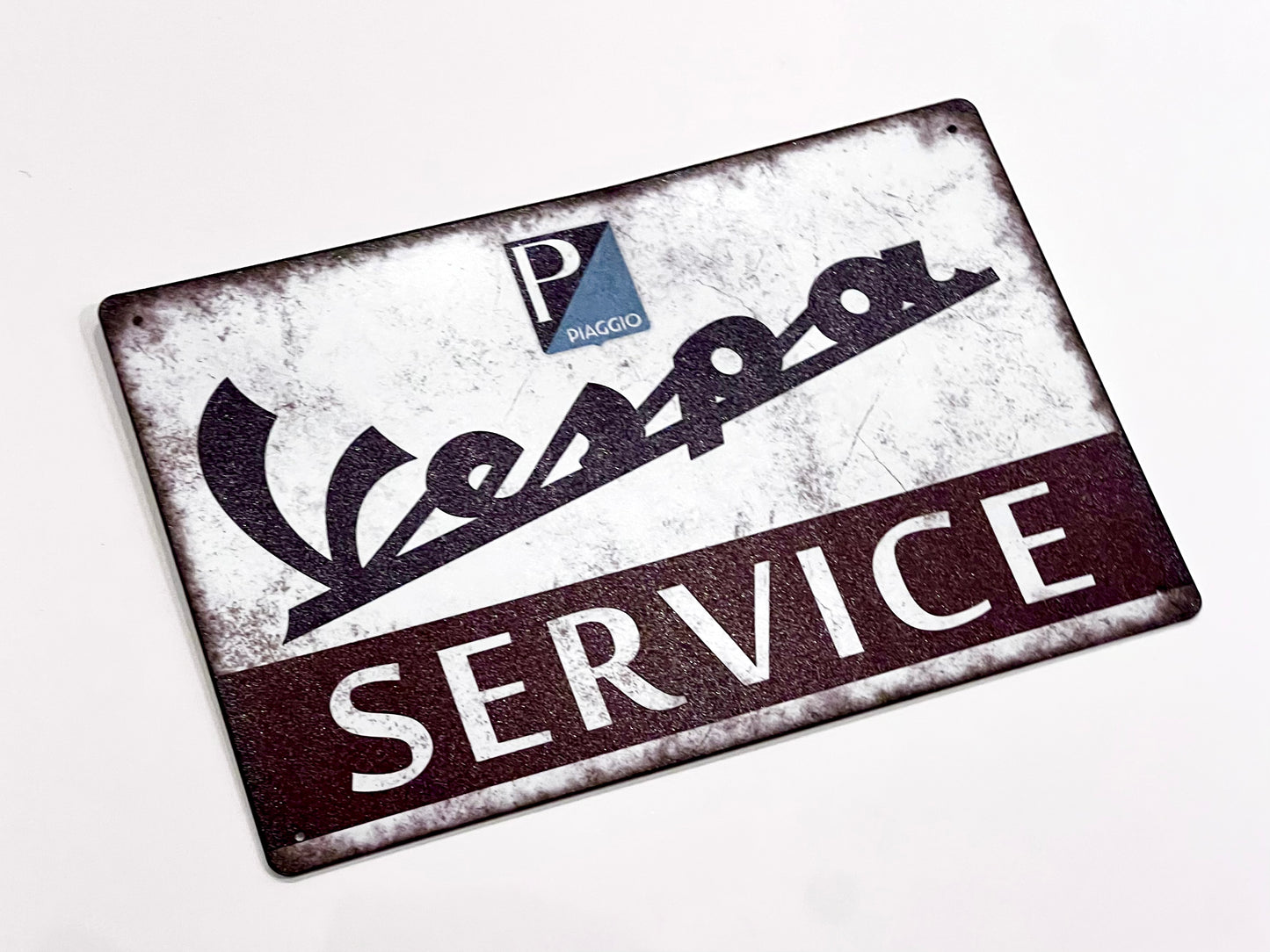 Vespa Service Metal Sign #A104