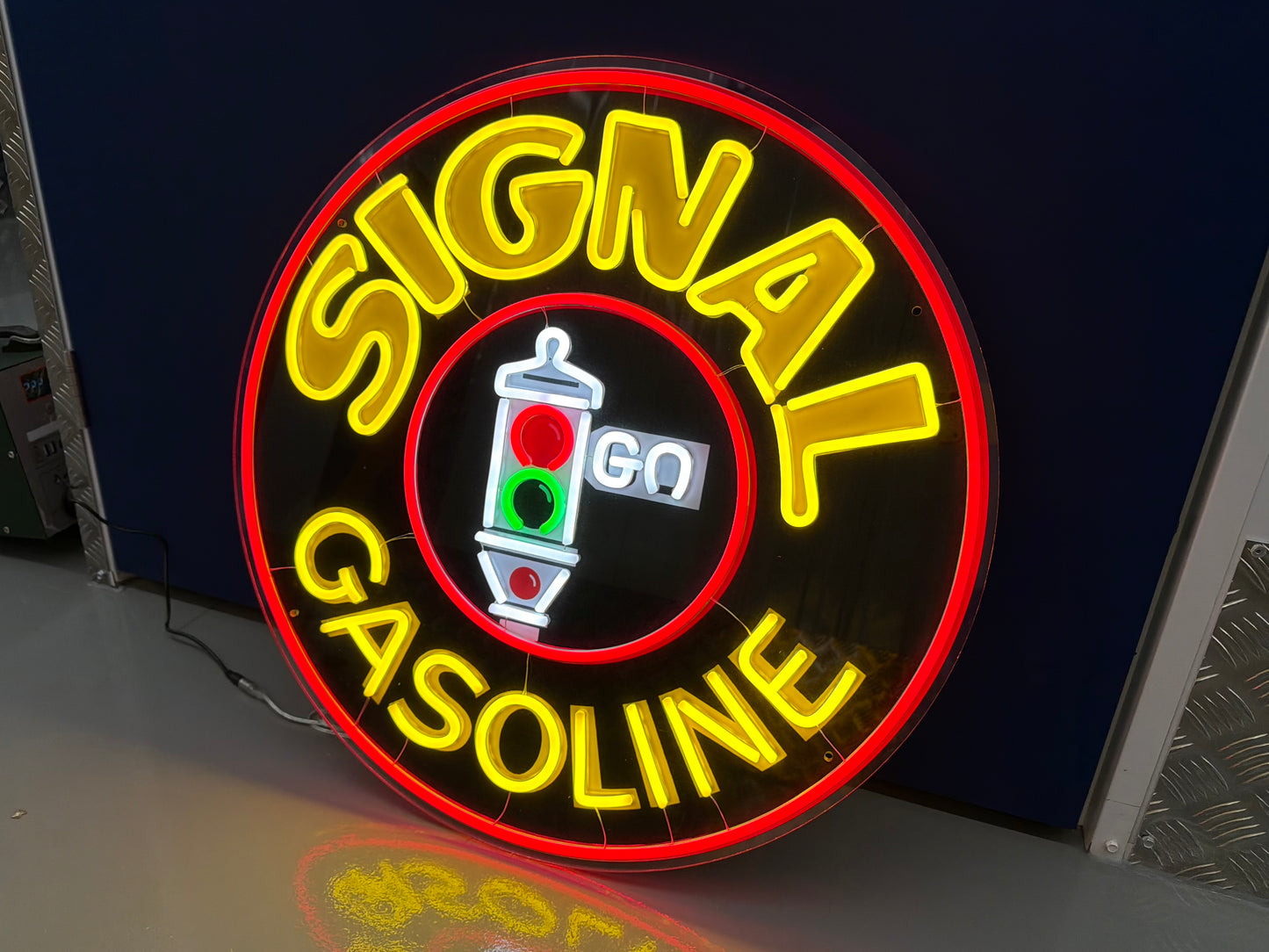 Signal Gasoline Neon Sign #N96
