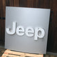 Jeep Dealership Illuminated Logo Sign #D48