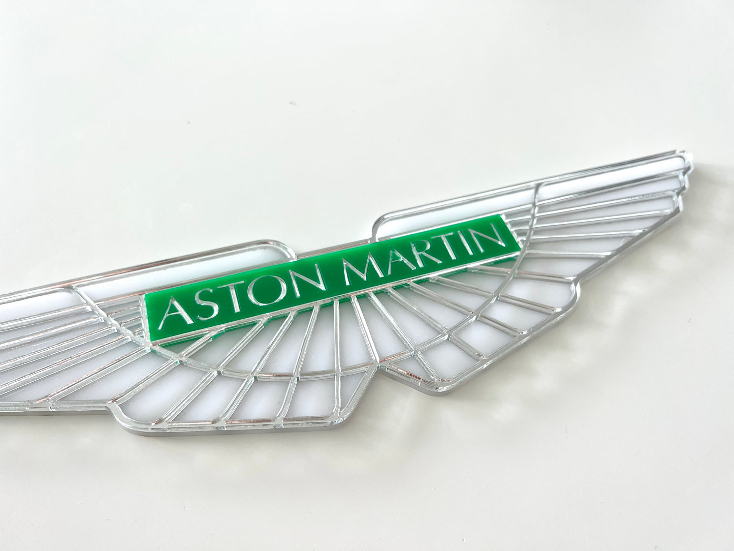 Aston Martin Acrylic Logo Sign #A4