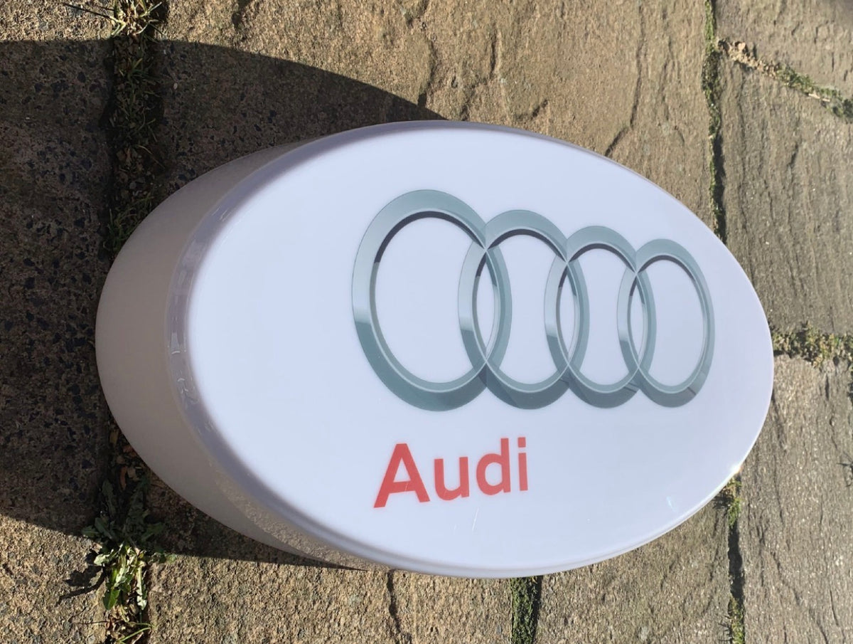 AUDI Illuminated Logo Sign #B73