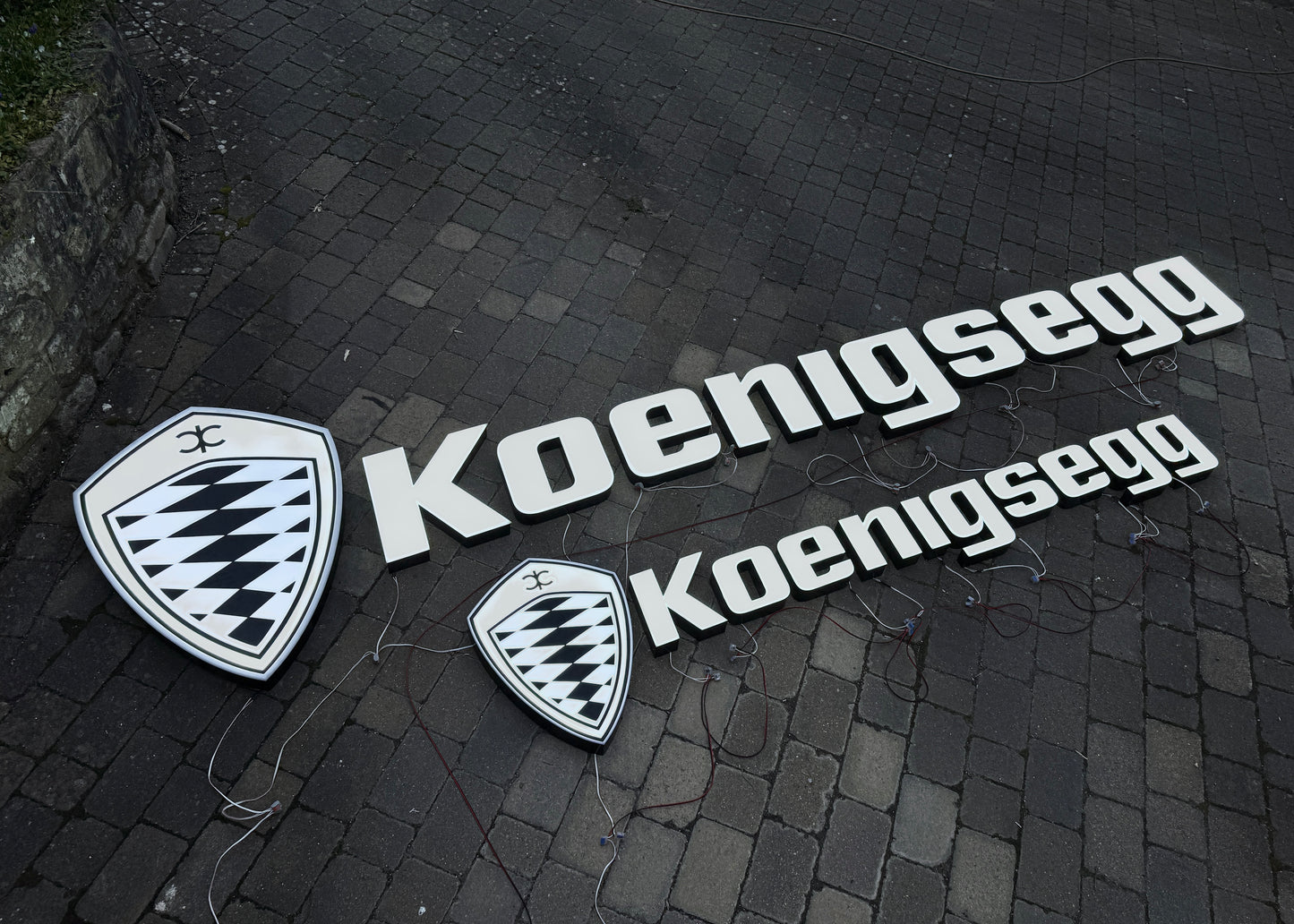 Koenigsegg Illuminated Sign #D45