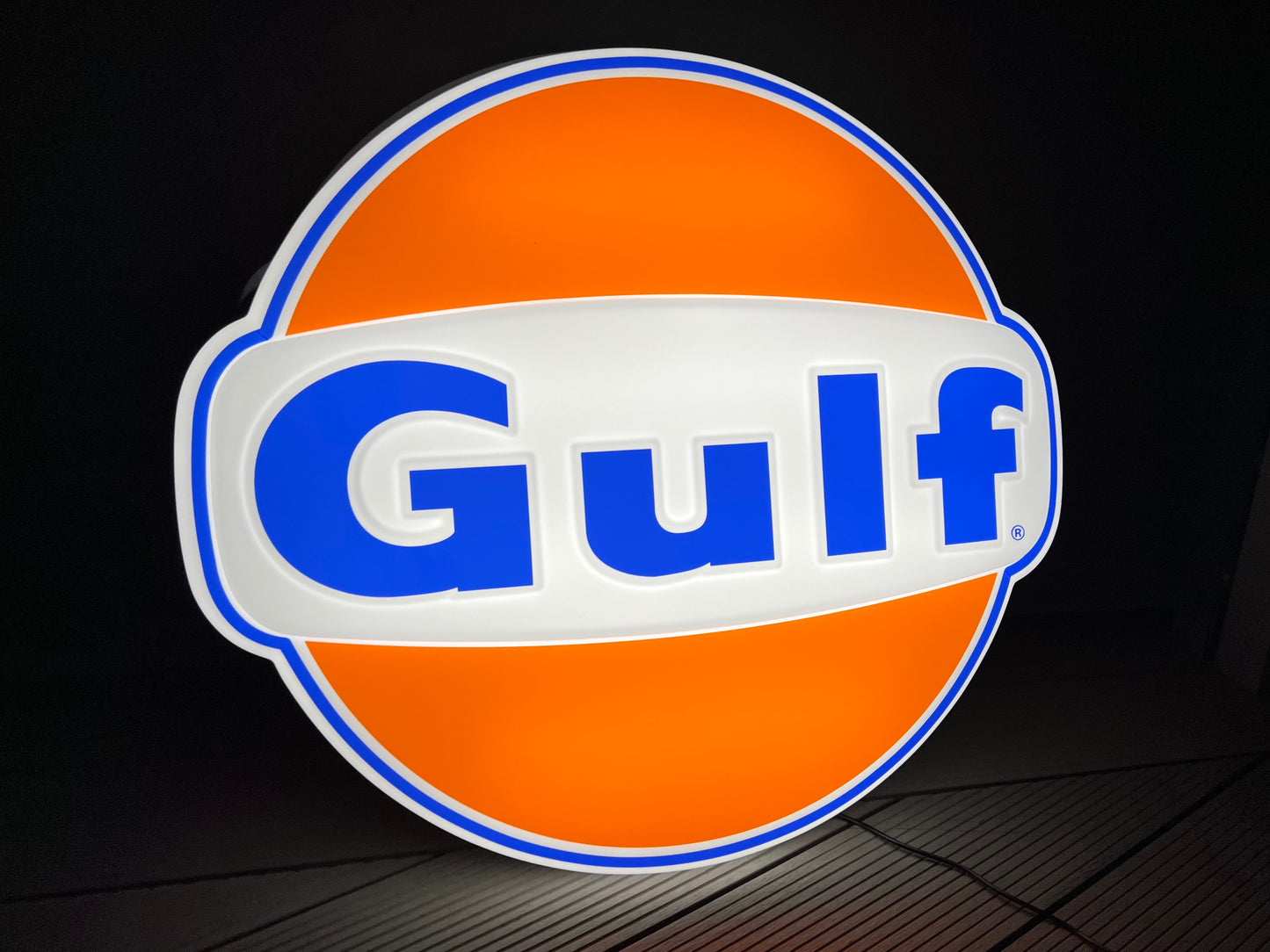 Gulf Illuminated Sign #B37