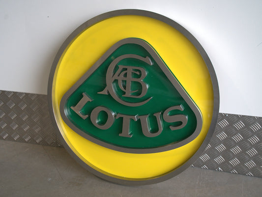 Lotus Dealership Crest Logo Sign #D52
