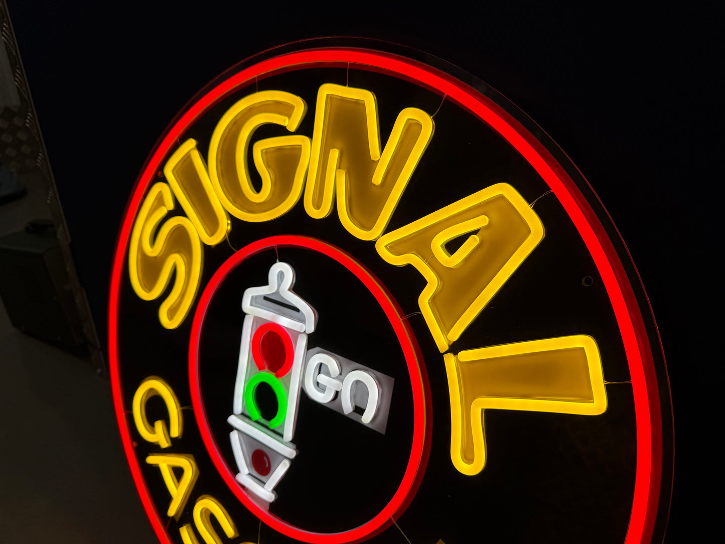 Signal Gasoline Neon Sign #N96
