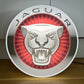 Jaguar Round Illuminated Logo Sign #B40