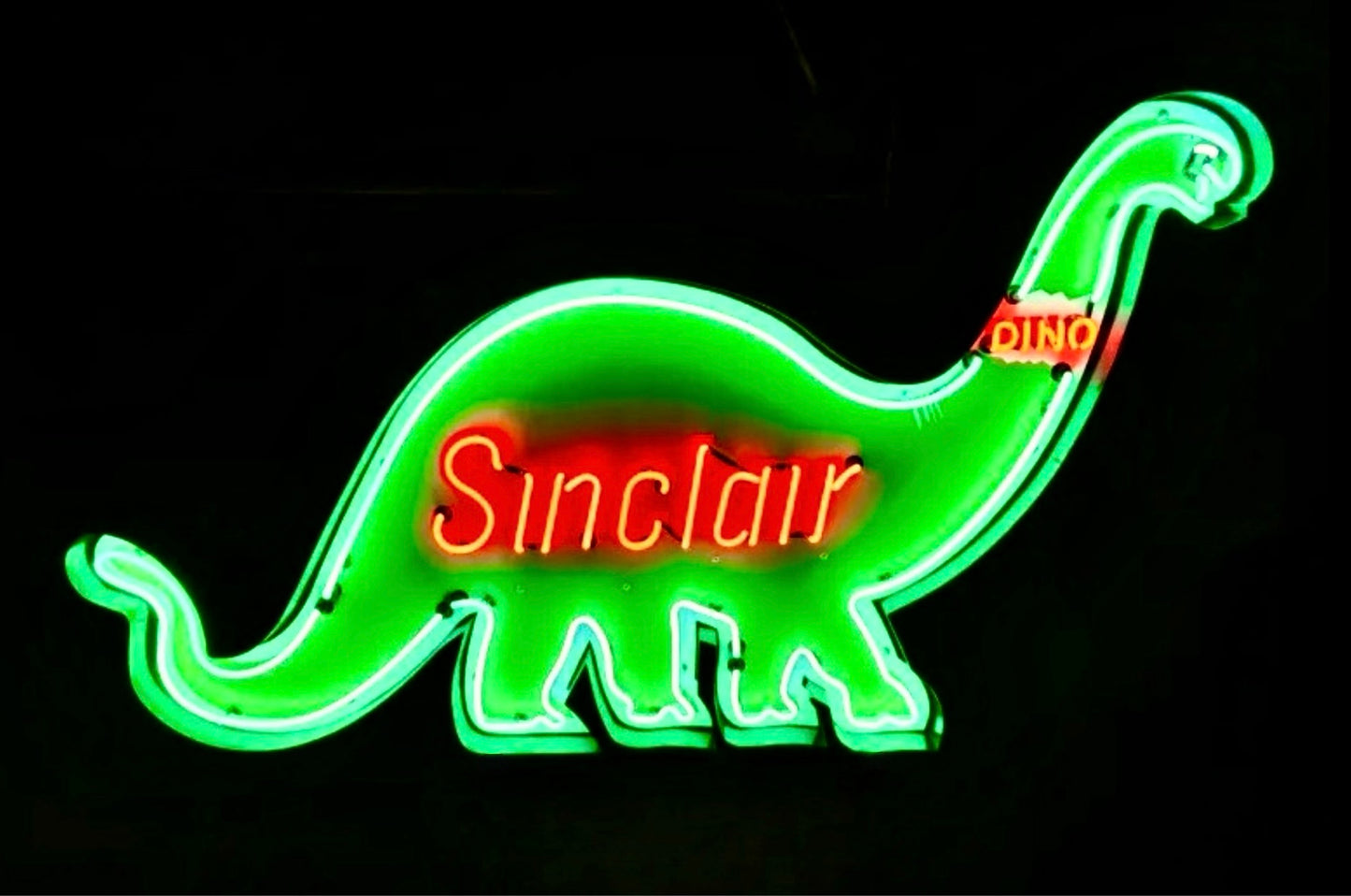 Sinclair Dinosaur Neon Sign #N118