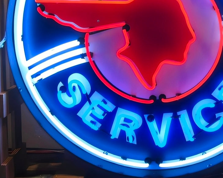 Pontiac Service Neon Sign #N81