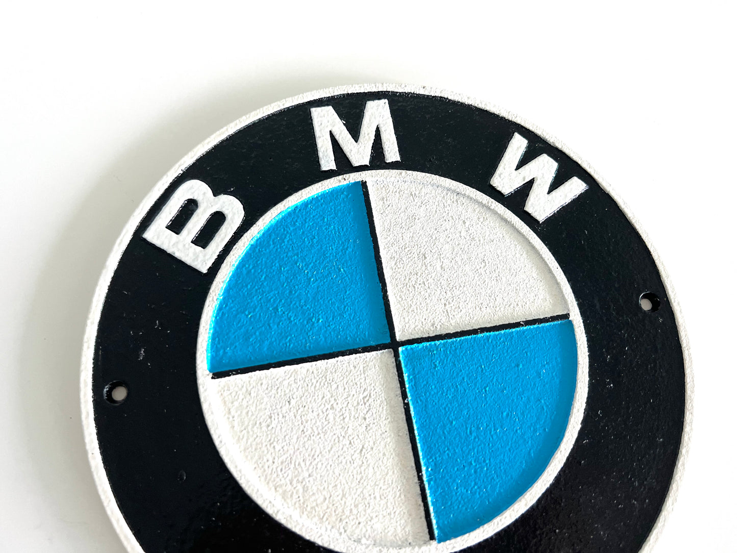 BMW Cast Iron Logo Sign #A15