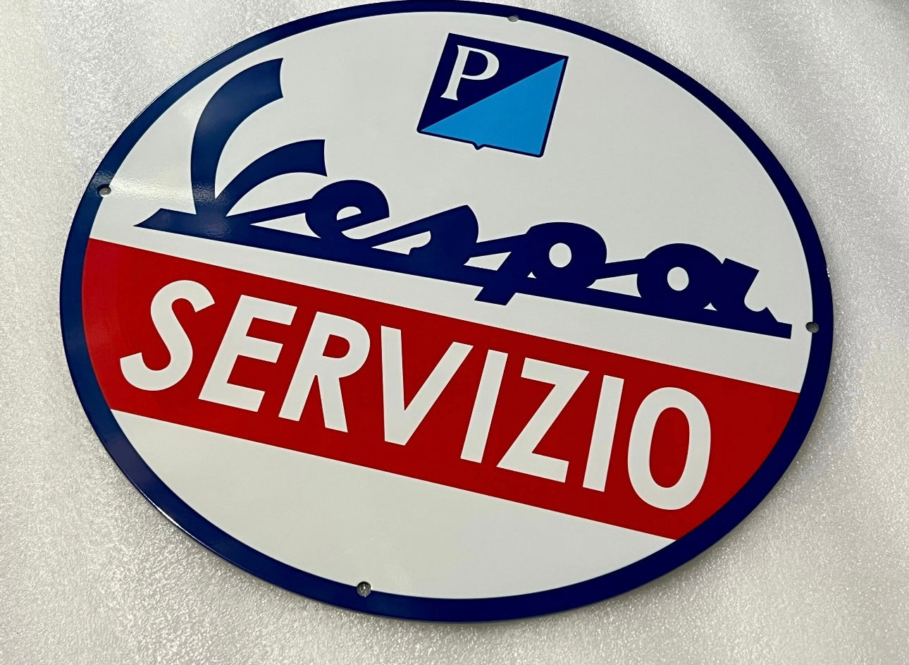 Vespa Enamel Sign #A72