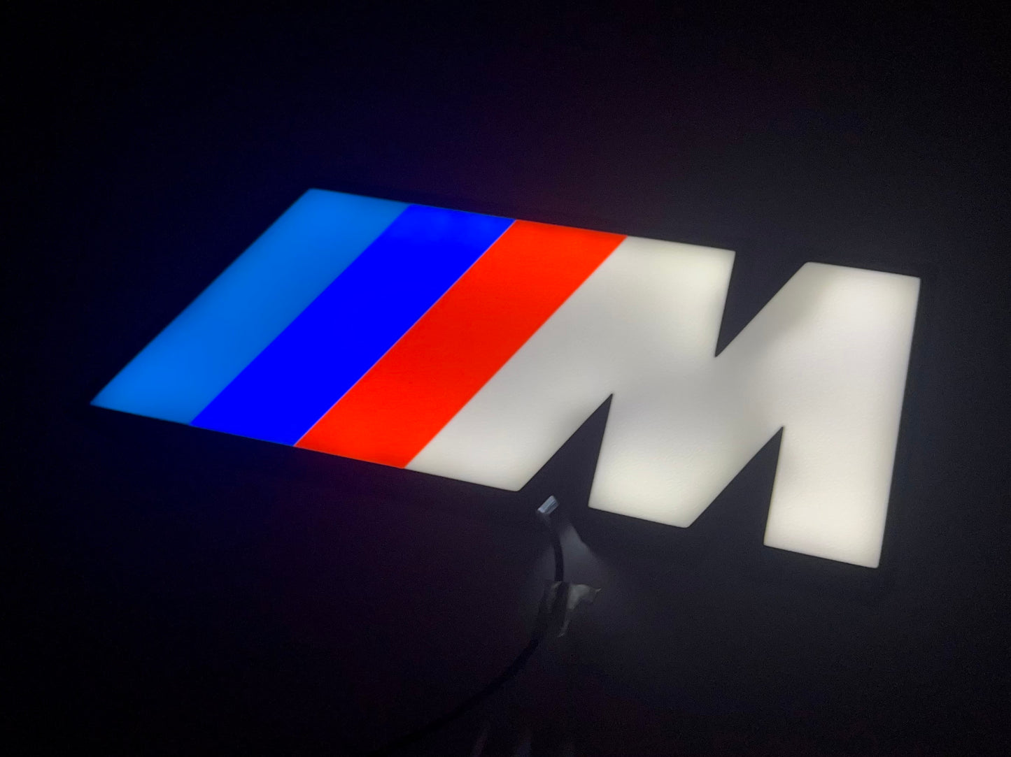 BMW M Power Illuminated Sign #B14