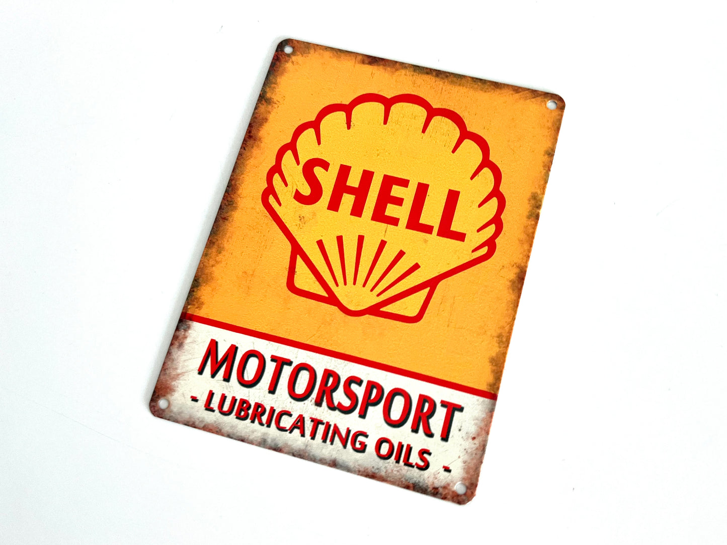 Shell Lubricant Metal Sign #A99
