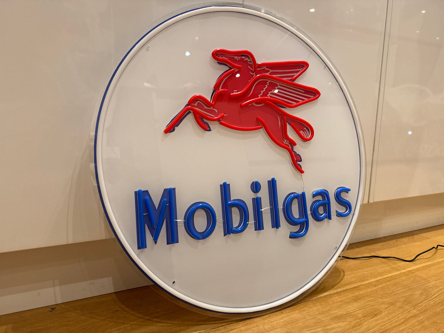 Mobil Mobilgas Neon Sign #N128