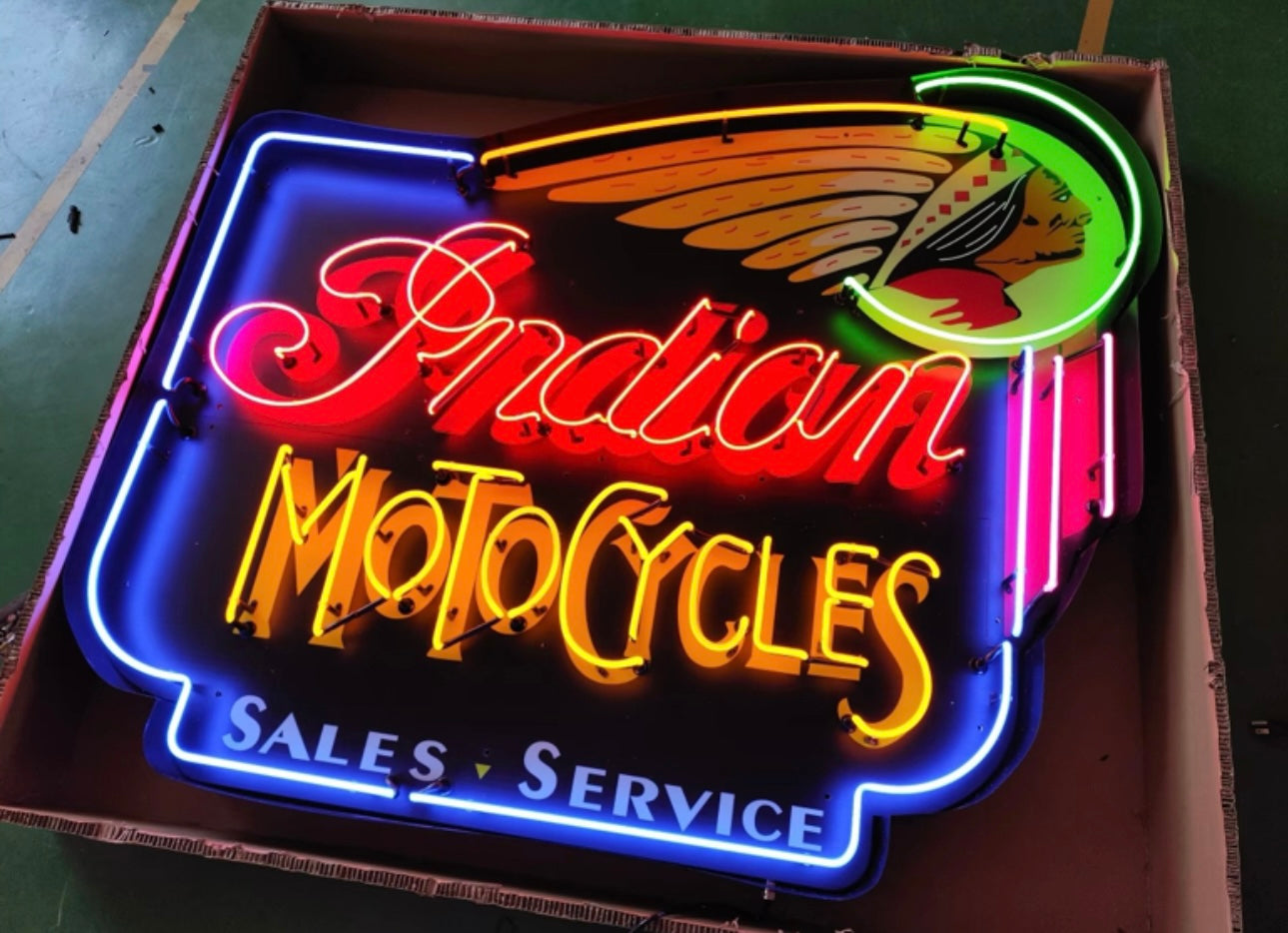 Indian Motorcycles Neon Sign #N48