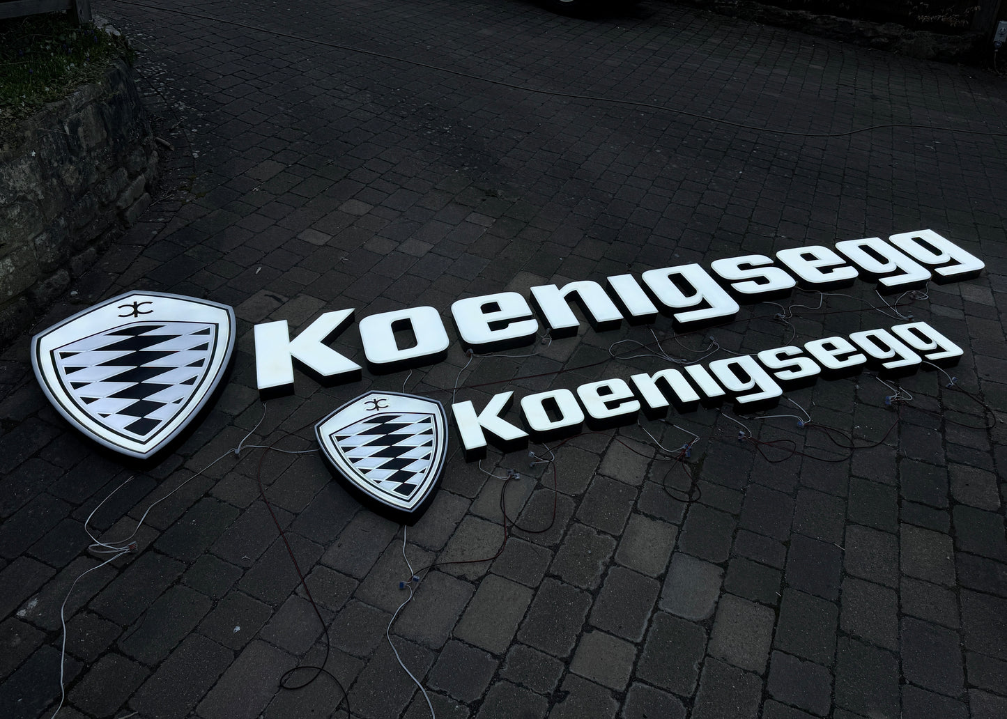 Koenigsegg Illuminated Sign #D45