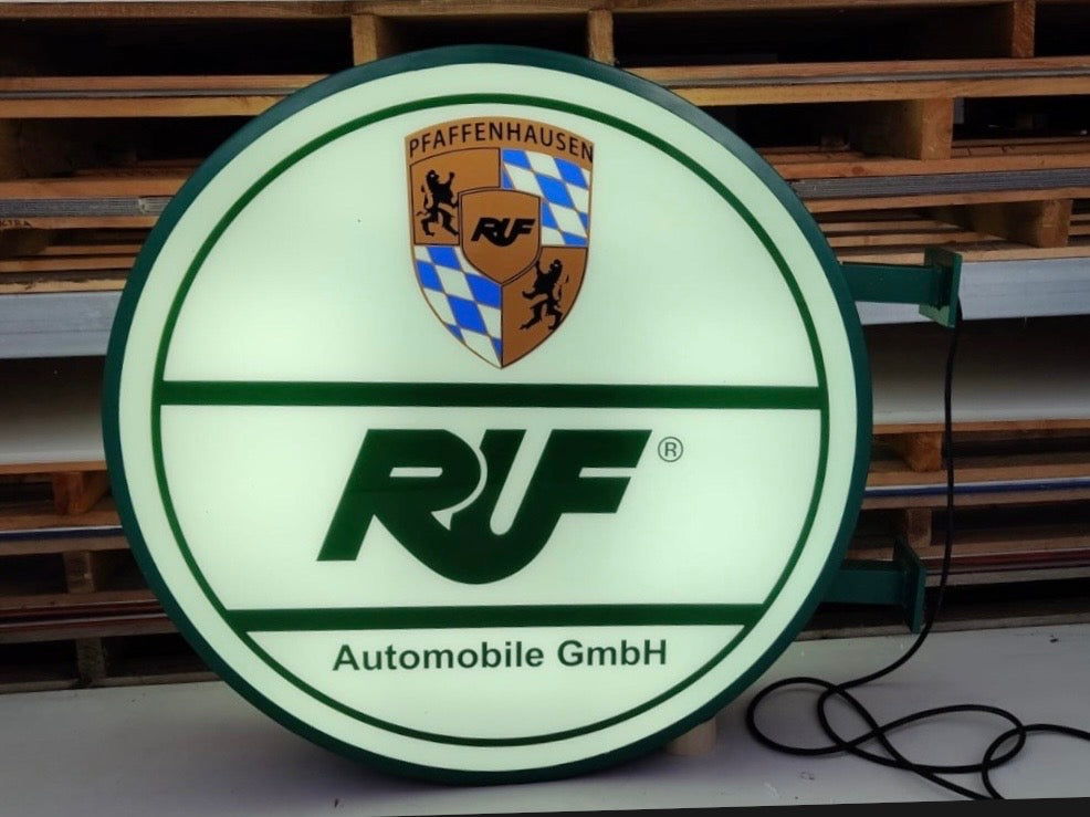 RUF Dealership Illuminated Sign #D65