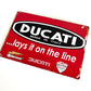 Ducati Metal Sign #A25
