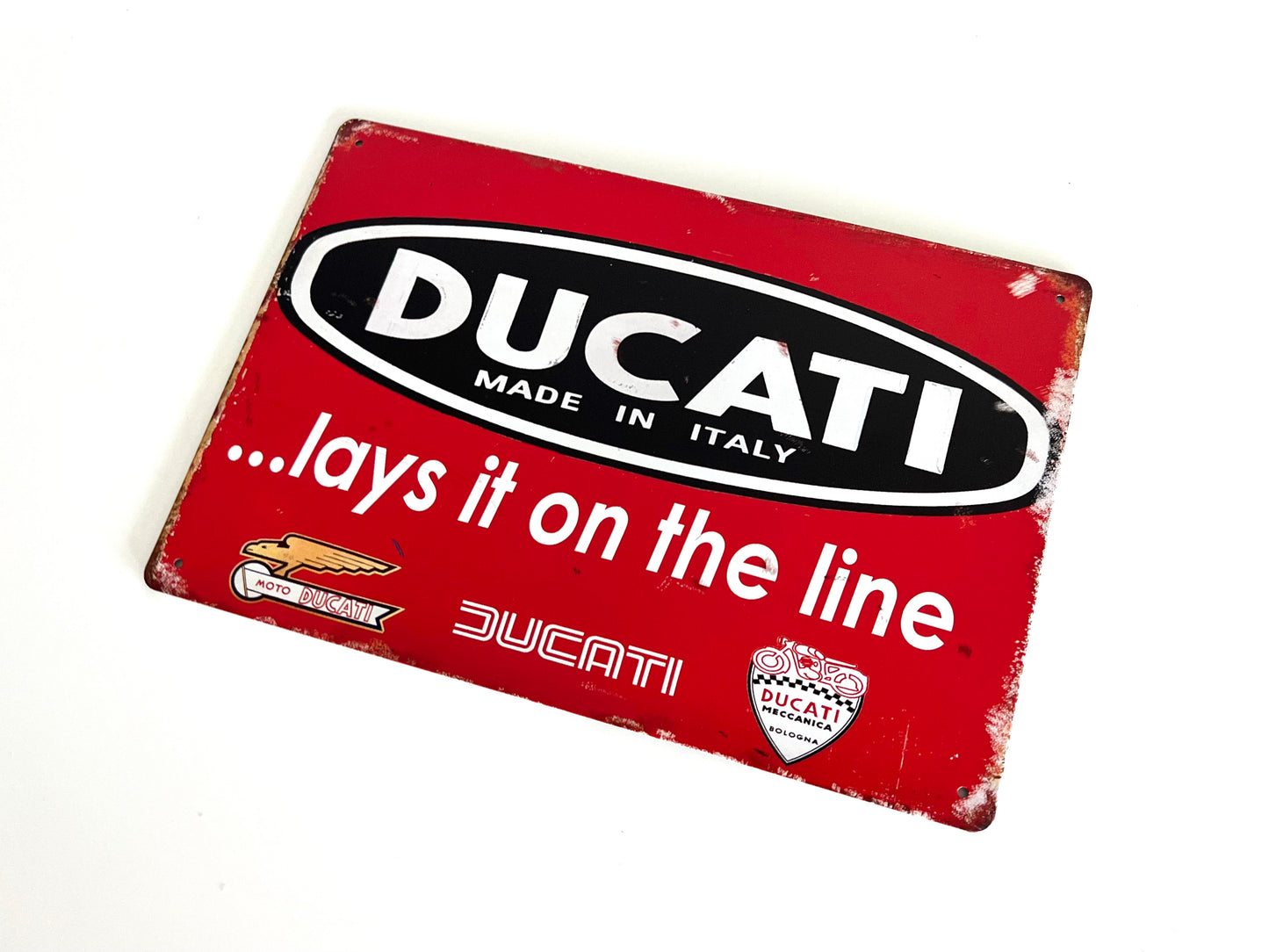 Ducati Metal Sign #A25