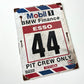 BMW Mobil 1 Esso Vintage Metal Sign #A19
