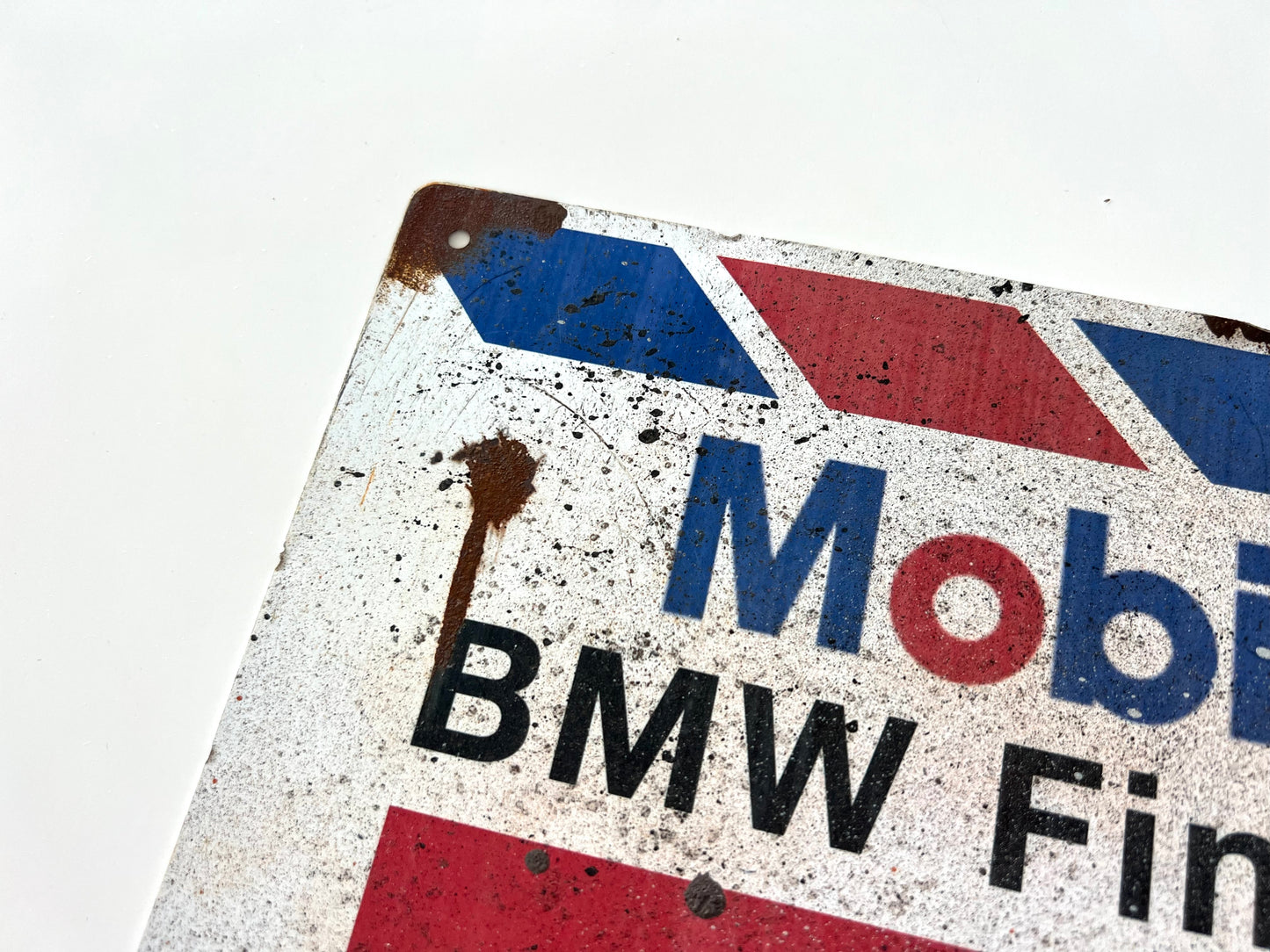 BMW Mobil 1 Esso Vintage Metal Sign #A19