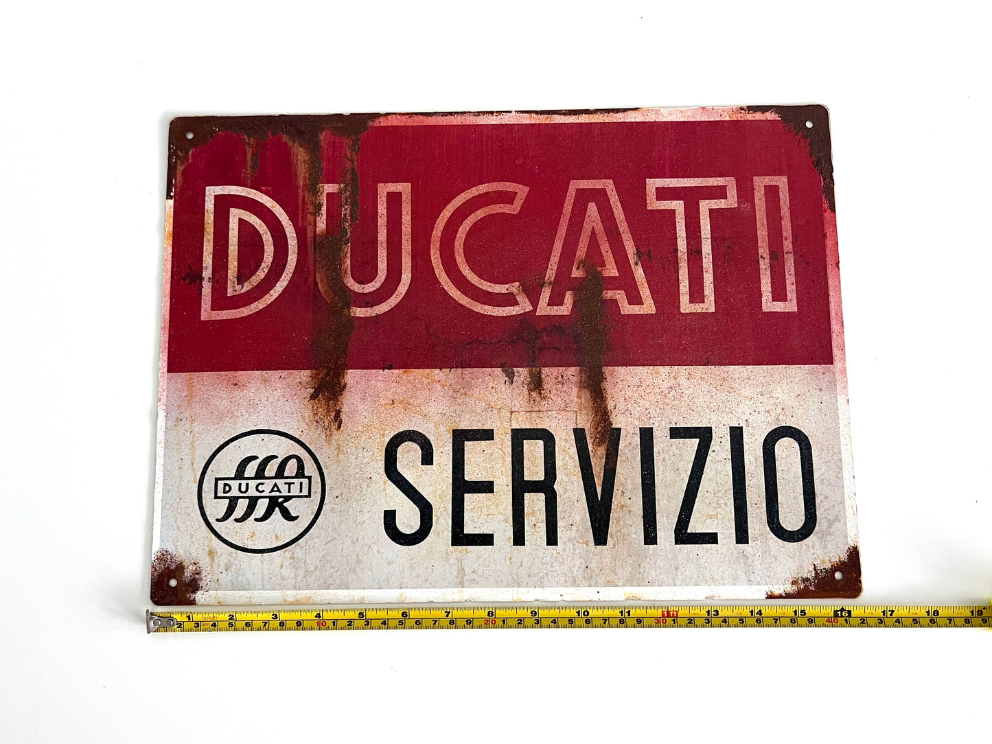 Ducati Vintage Metal Sign #A26
