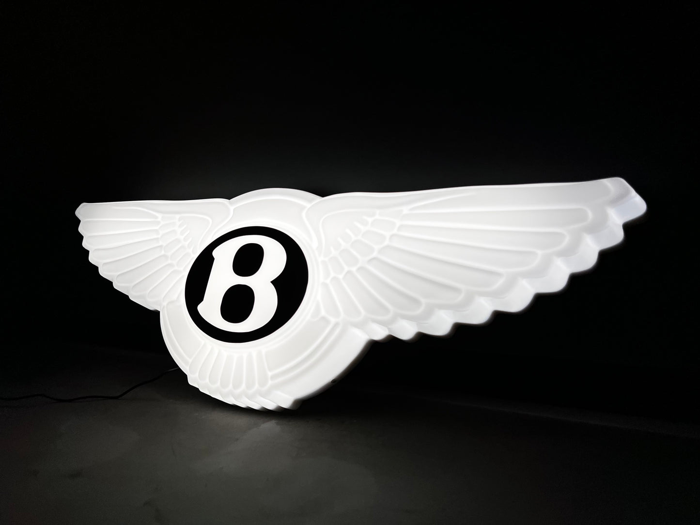 Bentley Wings Illuminated Logo Sign #B11