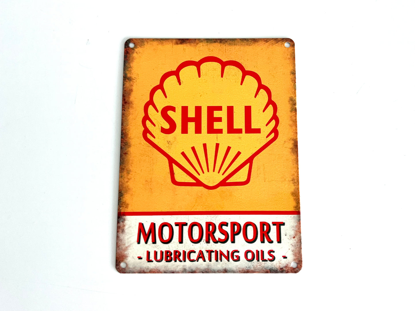 Shell Lubricant Metal Sign #A99
