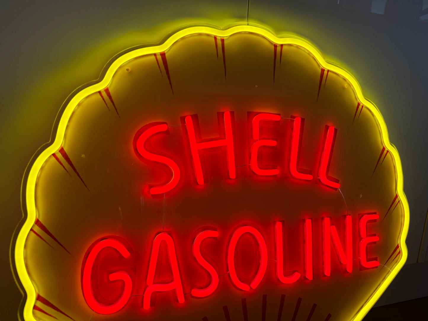 Shell Gasoline Neon Sign #N138