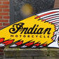 Indian Motorcycles Enamel Sign #A54