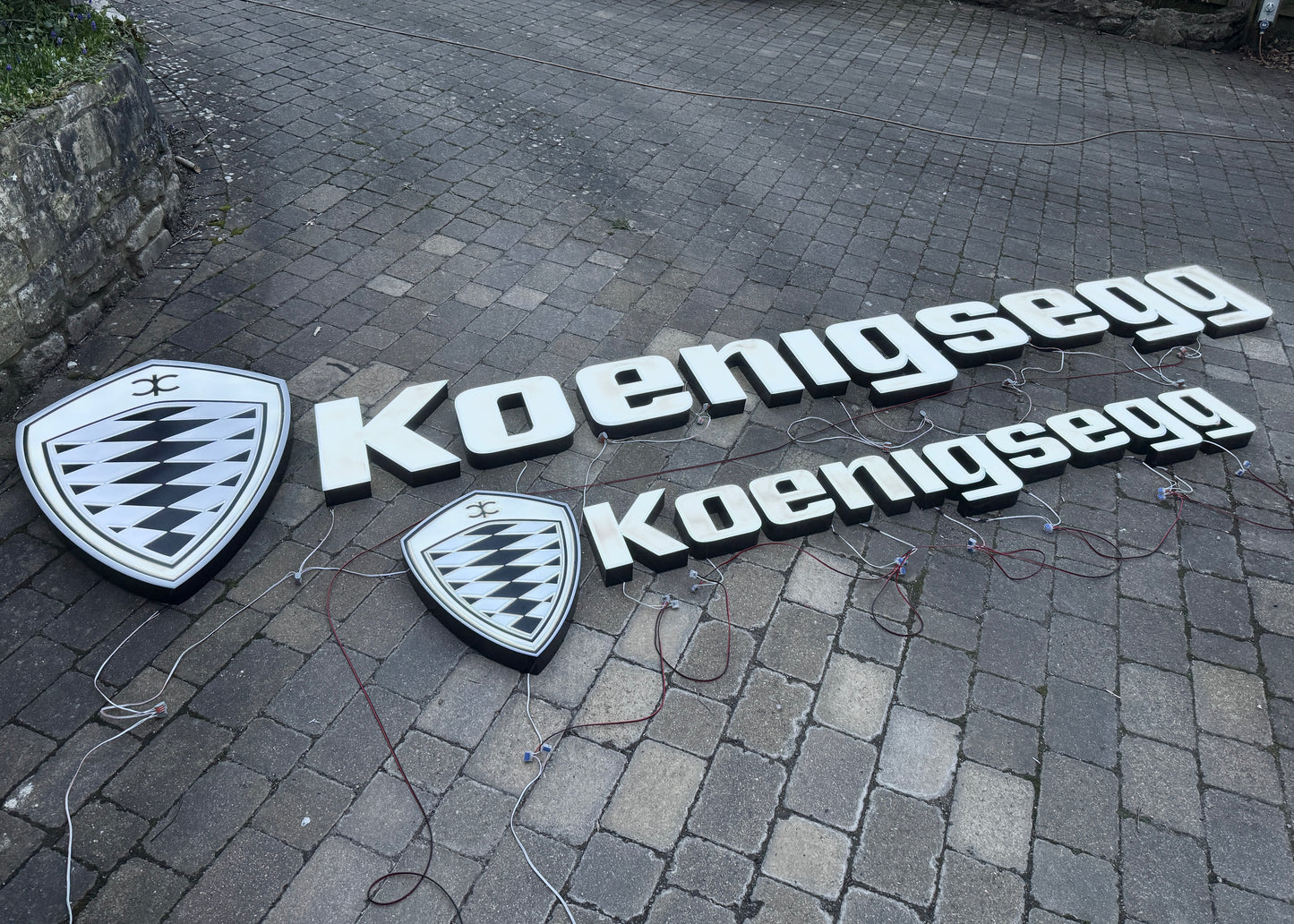 Koenigsegg Illuminated Sign #D45