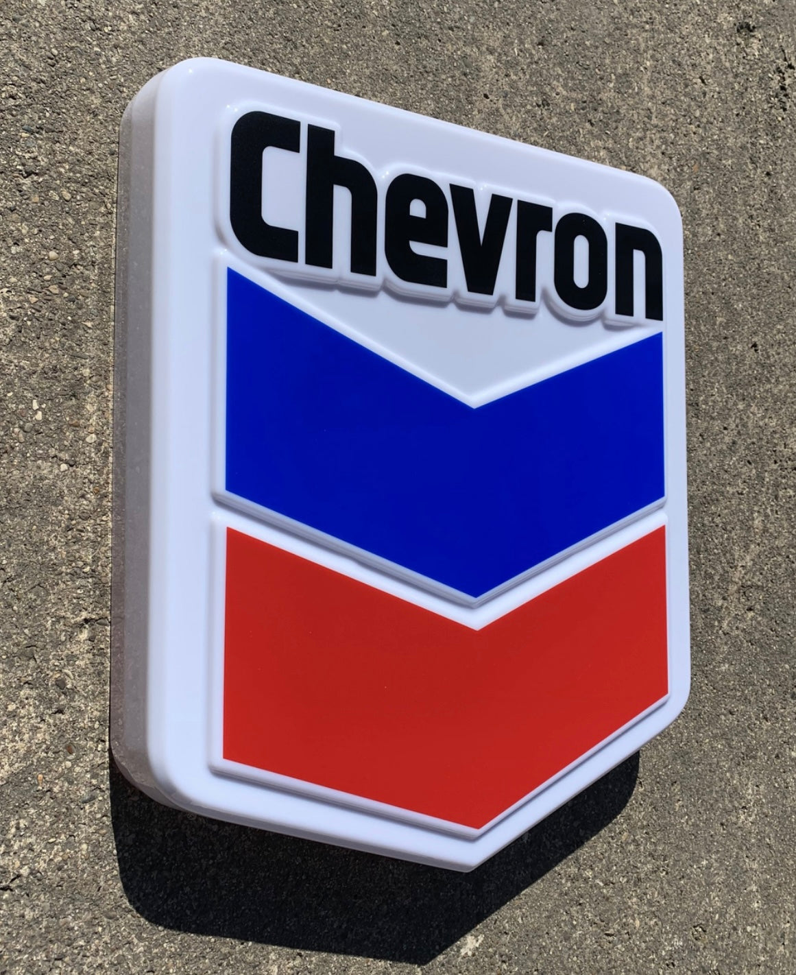 Chevron Illuminated Sign #B21
