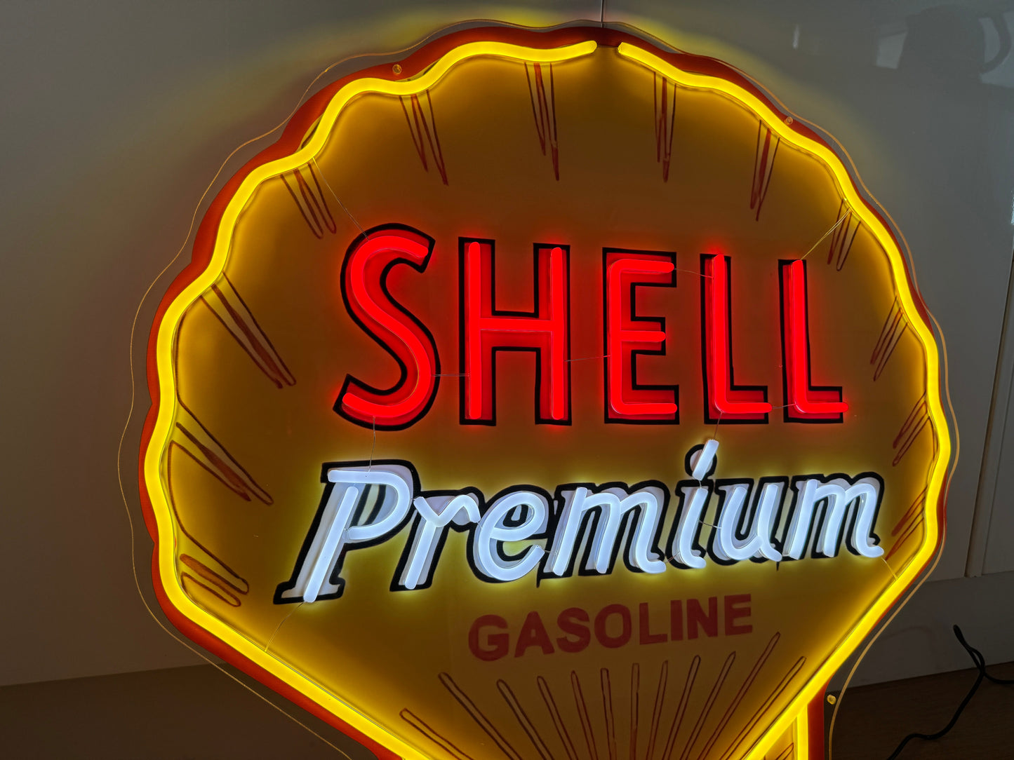 Shell Premium Gas Neon Sign #N137