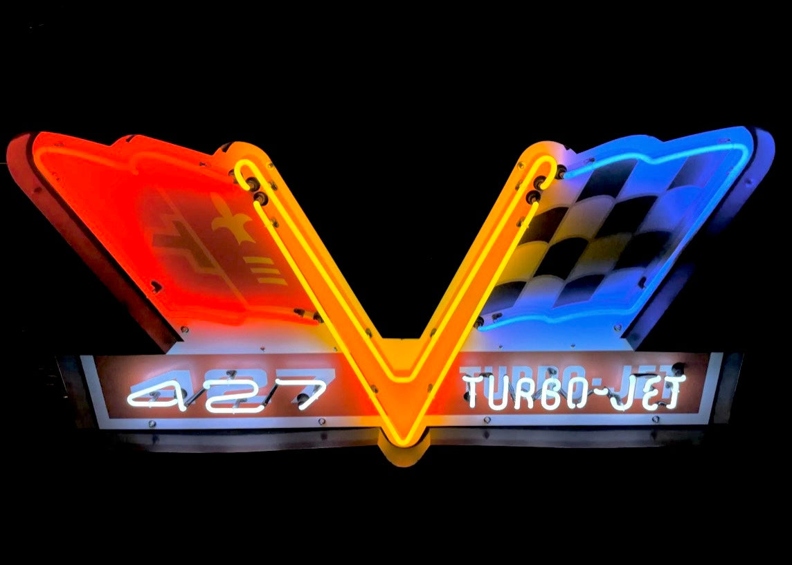 Chevrolet Corvette 427 Turbo-Jet Neon Sign #N115