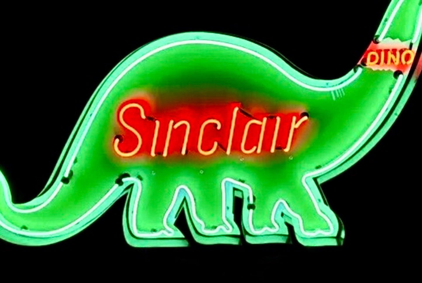 Sinclair Dinosaur Neon Sign #N118
